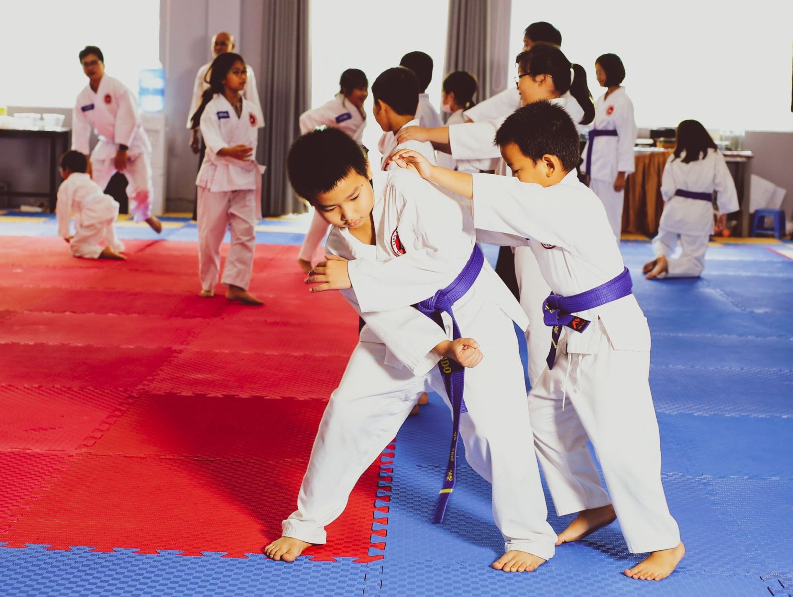 Học võ Aikido tại trung tâm Nhân Trí Dũng