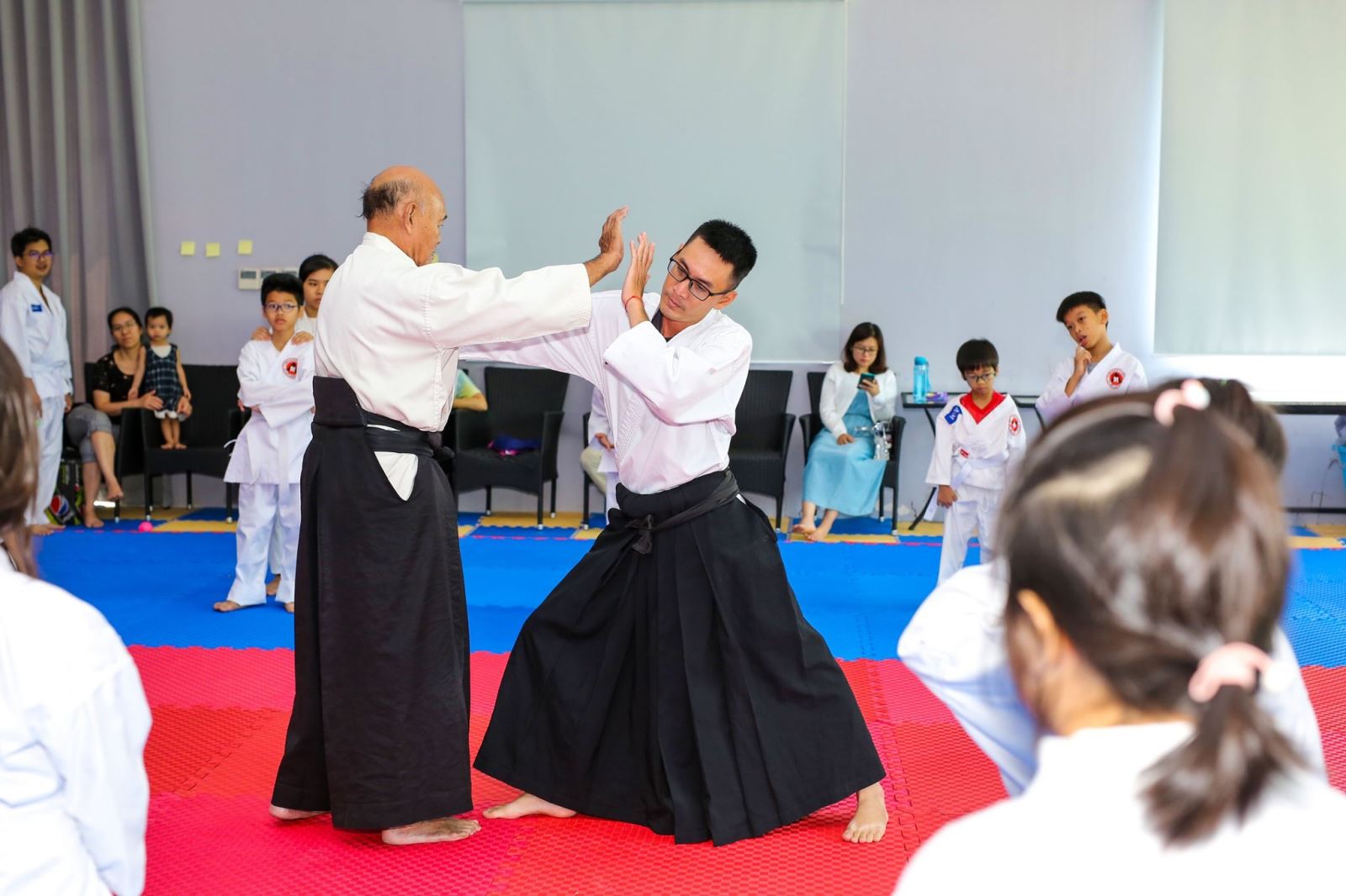 Khóa học võ Aikido tại trung tâm Nhân Trí Dũng