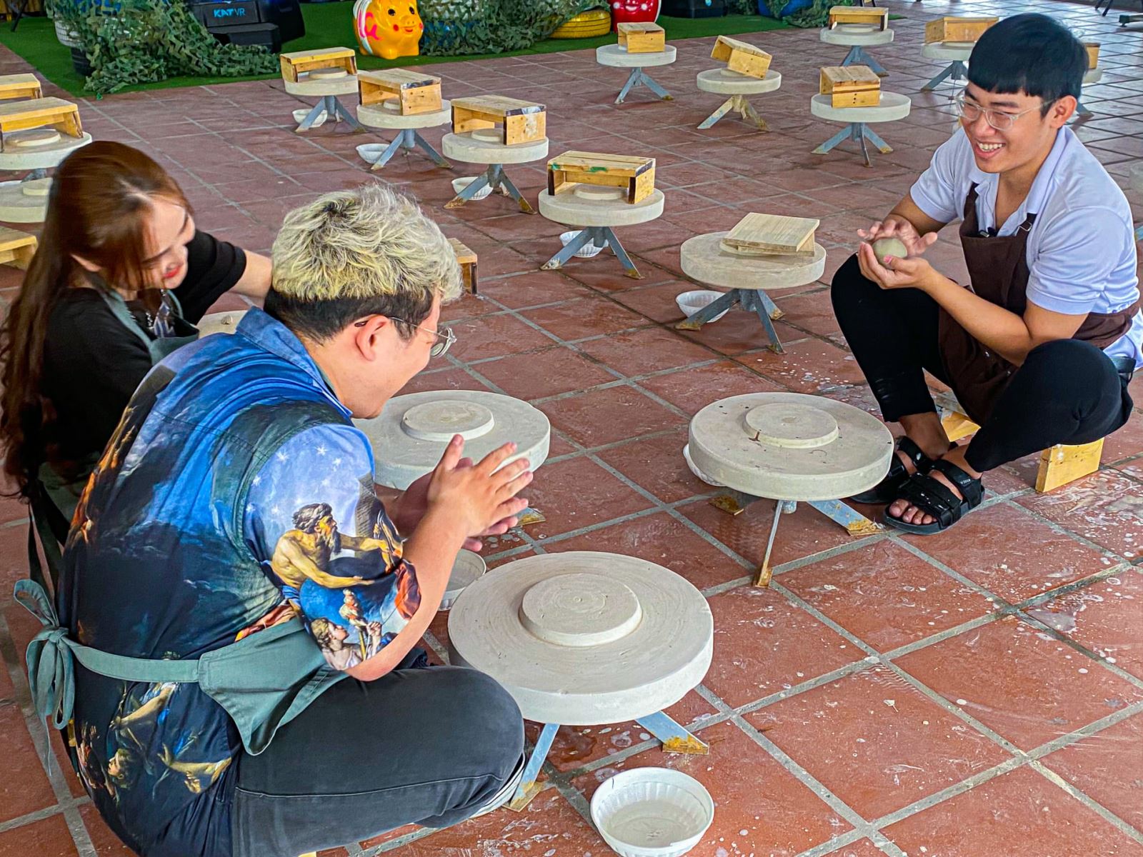 Trải nghiệm làm gốm - liệu pháp giải tỏa căng thẳng