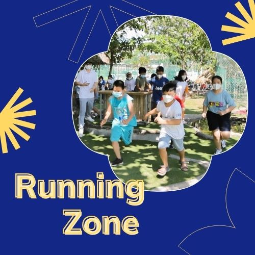 Trải nghiệm hoạt động Running zone tại trung tâm Nhân Trí Dũng