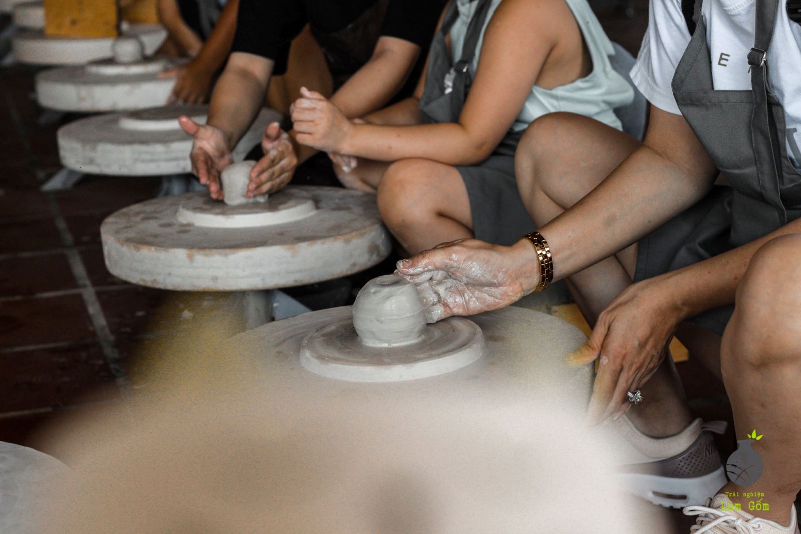 Khóa học làm gốm dài hạn tại trung tâm Nhân Trí Dũng