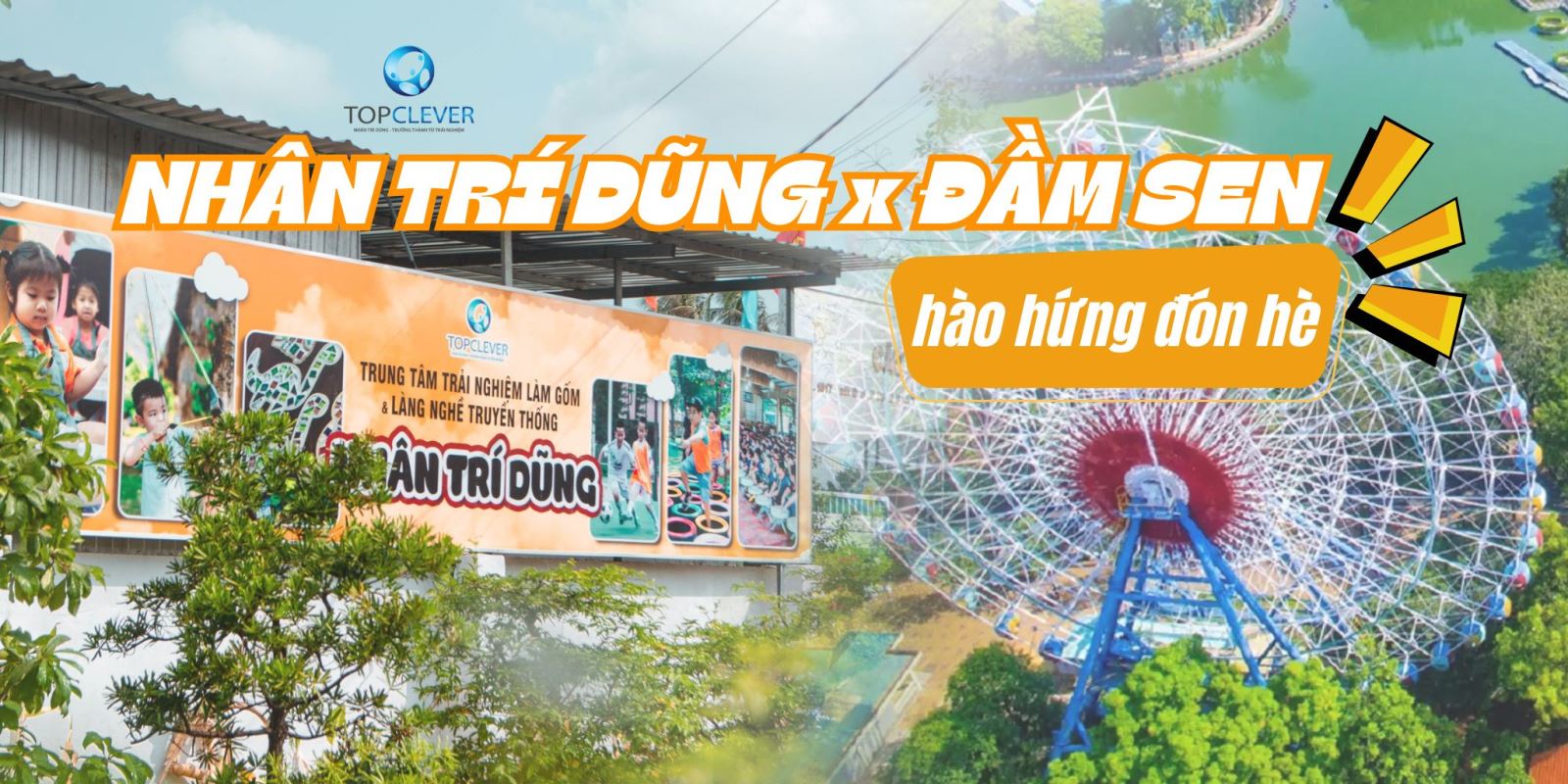 Tổ Chức Hoạt Động Trải Nghiệm Tại Đầm Sen Cho Hè Thêm Vui